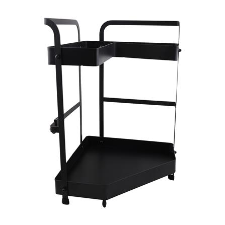 ชั้นเข้ามุม 2 ชั้น KECH MODISH สีดำ