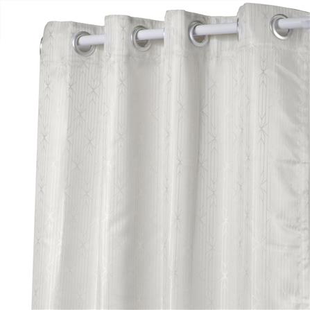 ผ้าม่าน EYELET HOME LIVING STYLE GAROS UV 140X220 ซม. สีครีม_1