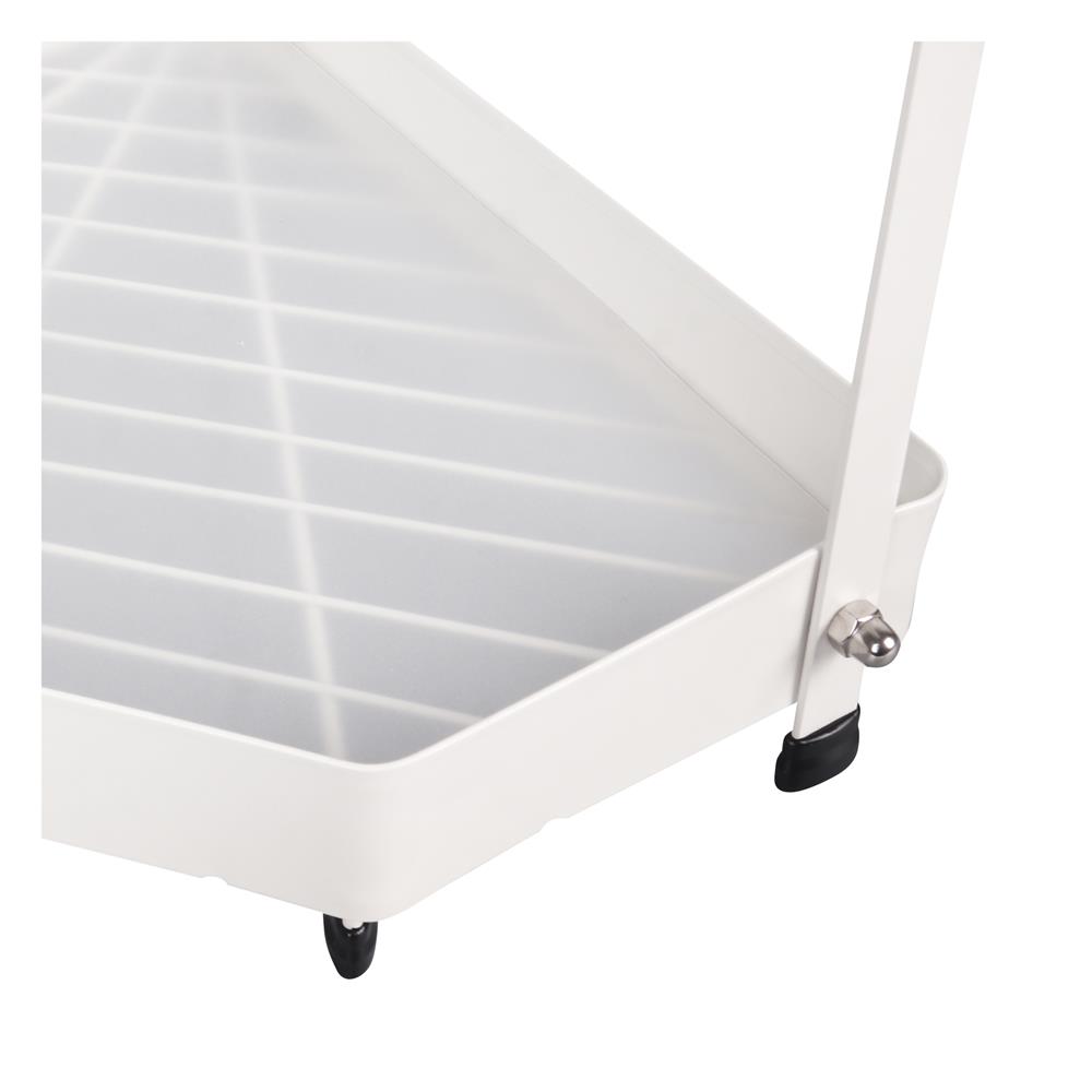 ชั้นเข้ามุม 2 ชั้น KECH MODISH สีขาว