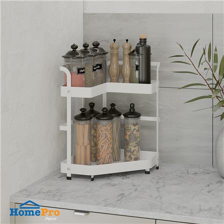 ชั้นเข้ามุม 2 ชั้น KECH MODISH สีขาว_4