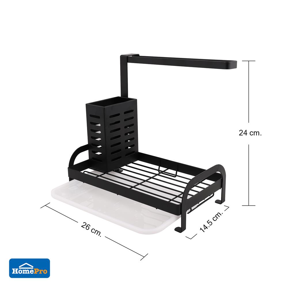 ที่วางฟองน้ำบนซิงค์ล้างจาน KECH MODISH สีดำ