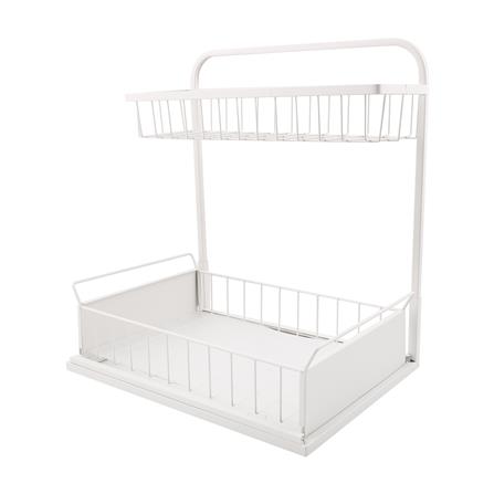 ชั้นวางเครื่องปรุง 2 ชั้น KECH MODISH สีขาว