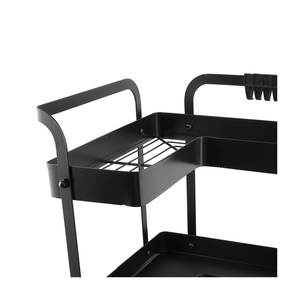 ชั้นเข้ามุม 3 ชั้น KECH MODISH สีดำ