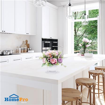 ดอกไม้ประดิษฐ์ในแจกัน ME LIVING CALLA สีม่วง_2