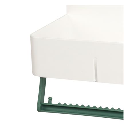 กล่องเก็บของติดผนังพร้อมที่แขวนผ้า KECH CHIC_2