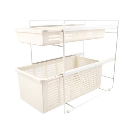 ลิ้นชัก 2 ชั้นจัดเก็บอุปกรณ์ครัว KECH CHIC_1