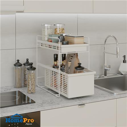 ลิ้นชัก 2 ชั้นจัดเก็บอุปกรณ์ครัว KECH CHIC_5