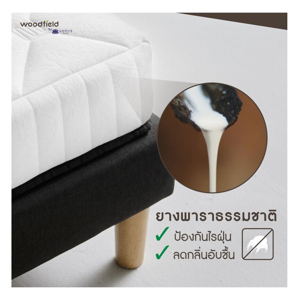 ที่นอน 5 ฟุต WOODFIELD E-HYBRID I พร้อมหมอนหนุน 2 ชิ้น