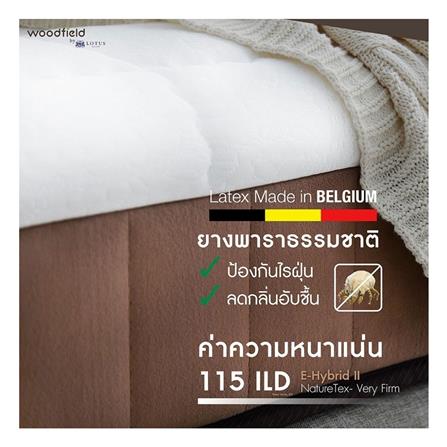 ที่นอน 5 ฟุต WOODFIELD E-HYBRID II พร้อมหมอนหนุน 2 ชิ้น_16
