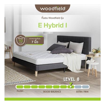 ที่นอน 6 ฟุต WOODFIELD E-HYBRID I พร้อมหมอนหนุน 2 ชิ้น_10