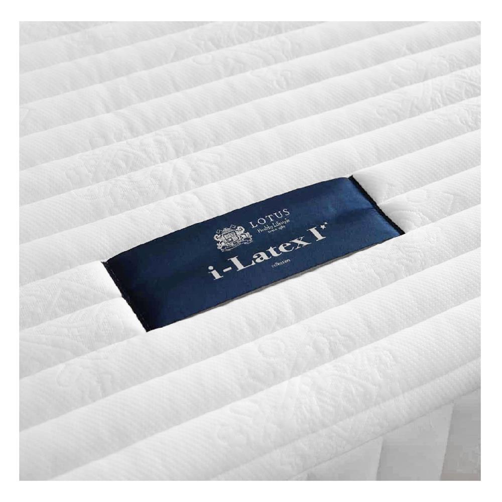 ที่นอน 3.5 ฟุต LOTUS I-LATEX I พร้อมหมอนหนุน 1 ชิ้น