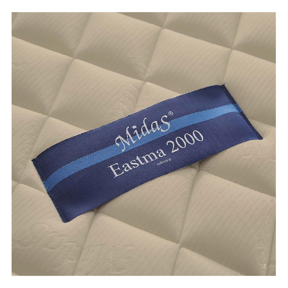 ที่นอน 5 ฟุต MIDAS EASTMA 2000 พร้อมหมอนหนุน 2 ชิ้น