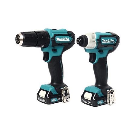 ชุดสว่านไร้สาย (พร้อมแบตเตอรี่) MAKITA CLX228X1 12 โวลต์_1