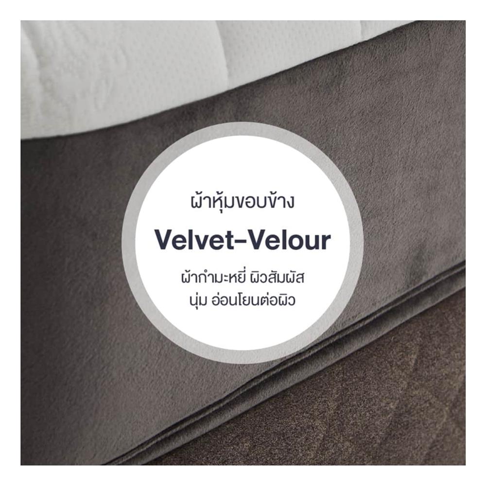 ที่นอน 6 ฟุต LOTUS I-LATEX I พร้อมหมอนหนุน 2 ชิ้น