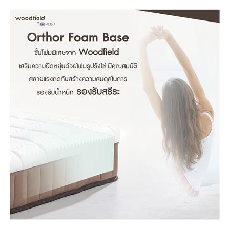 ที่นอน 5 ฟุต WOODFIELD E-HYBRID III พร้อมหมอนหนุน 2 ชิ้น_7
