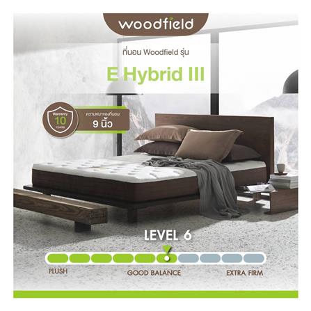 ที่นอน 5 ฟุต WOODFIELD E-HYBRID III พร้อมหมอนหนุน 2 ชิ้น_12