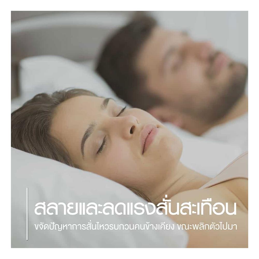 ที่นอน 5 ฟุต LOTUS I-LATEX II (พร้อมหมอนหนุน 2 ชิ้น)