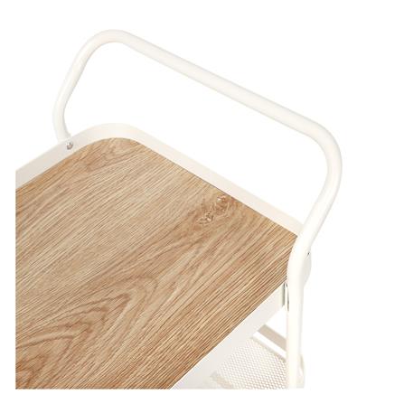 ชั้นวางของ 3 ชั้น มีล้อ STACKO BLISS 50x39x74 ซม. สีครีม_2