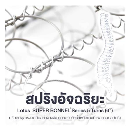 ที่นอน 5 ฟุต LOTUS INTEL I พร้อมหมอนหนุน 2 ชิ้น_9