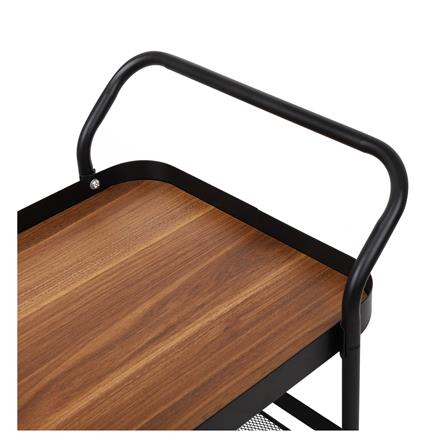 ชั้นวางของ 3 ชั้น มีล้อ STACKO BLISS 50x39x74 ซม. สีดำ_2