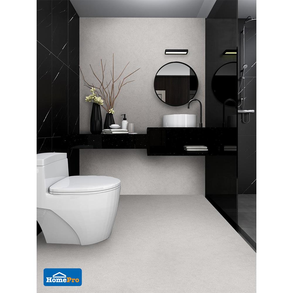 กระเบื้องพื้นพอร์ซเลน 60x60 ซม. CERGRES อเล็กซี่ ไลท์เกรย์ A 1.44 ตร.ม.