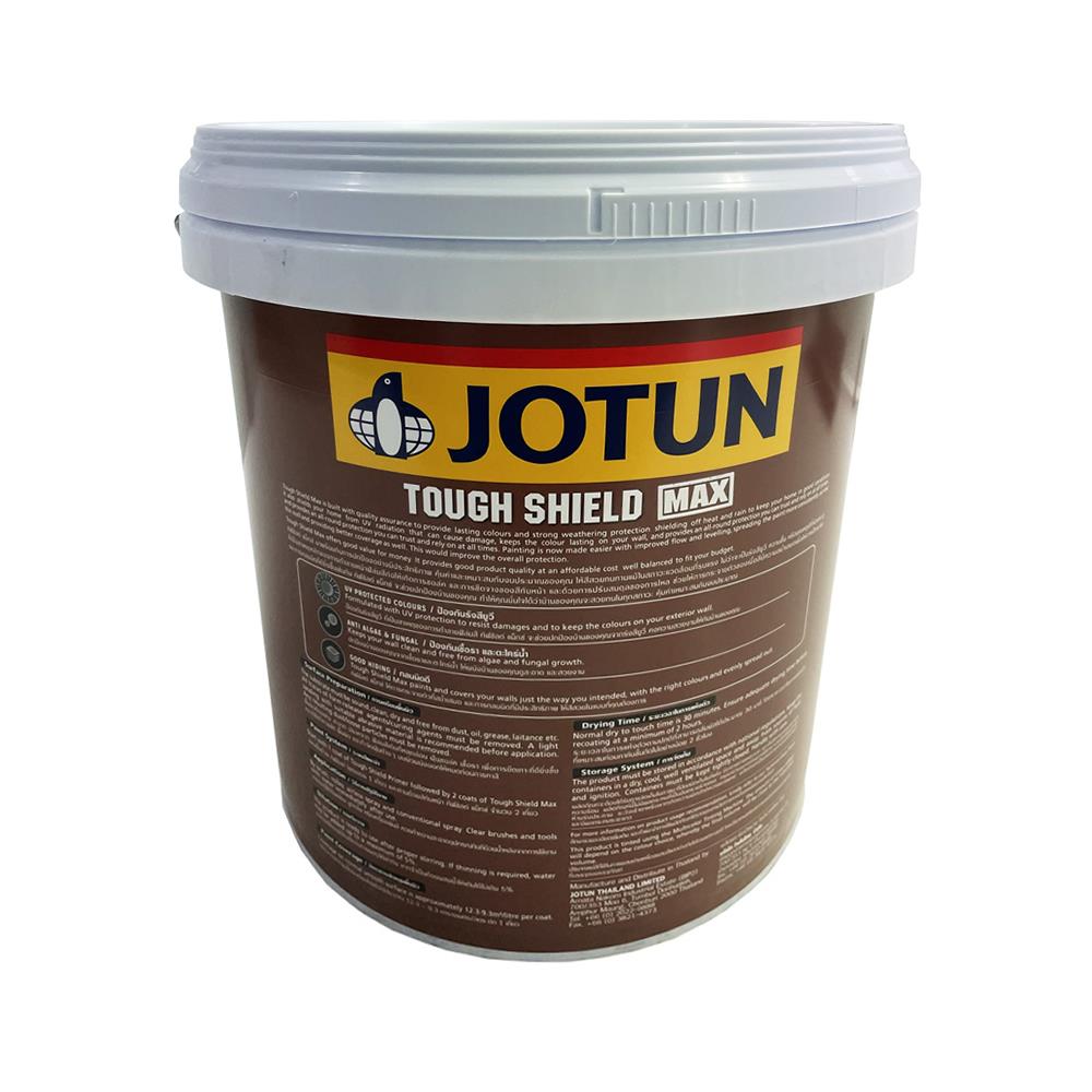สีน้ำทาภายนอก ชนิดกึ่งเงา JOTUN TOUGH SHIELD MAX BASE A สีขาว 9 ลิตร