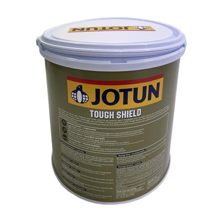 สีน้ำทาภายนอก ชนิดด้าน JOTUN TOUGH SHIELD BASE C สีขาว 3.6 ลิตร_1