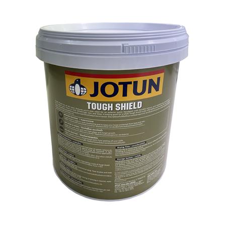 สีน้ำทาภายนอก ชนิดด้าน JOTUN TOUGH SHIELD BASE A สีขาว 9 ลิตร_1