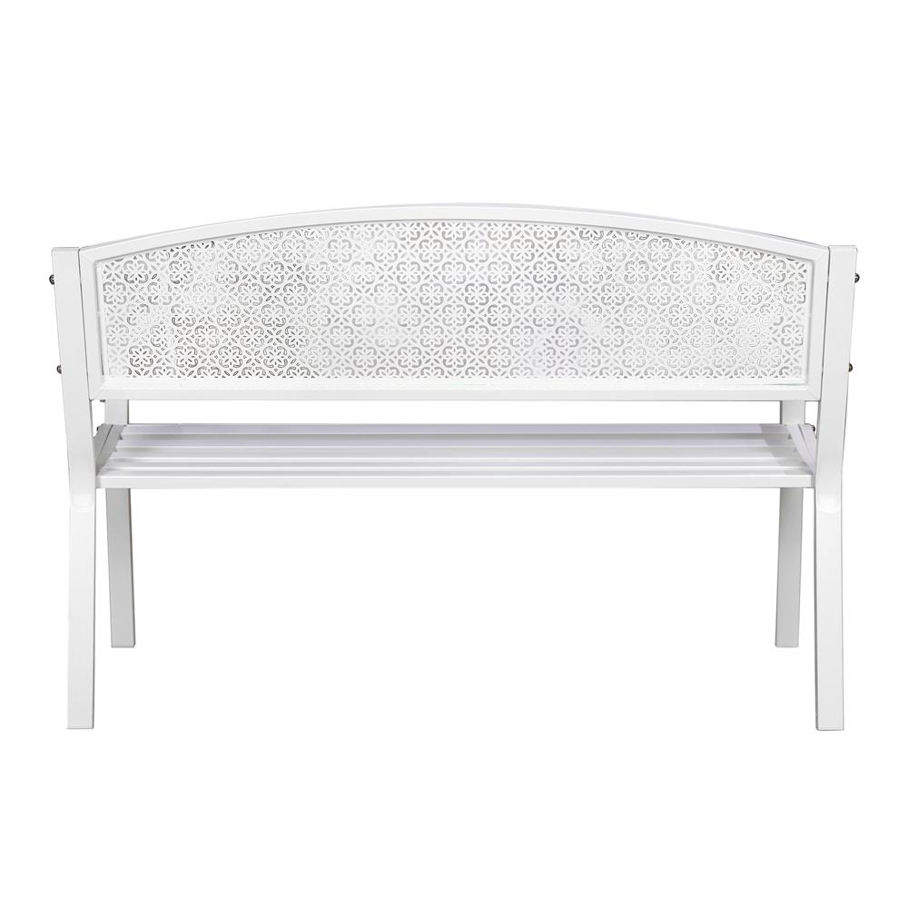 ม้านั่งสนาม SPRING PEARLA สีขาว