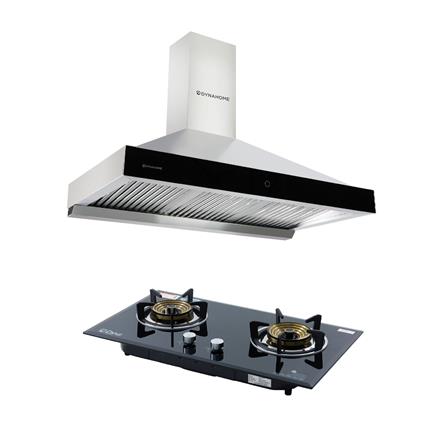 เตาฝัง+เครื่องดูดควัน DYNA HOME DH1890+DH2BTG
