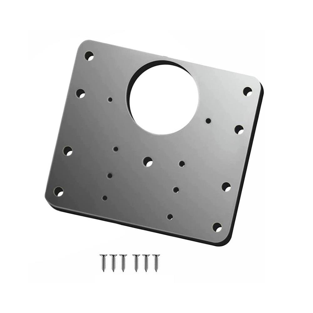 แผ่นซ่อมบานพับสแตนเลส DEXZON DY2204 90 มม.