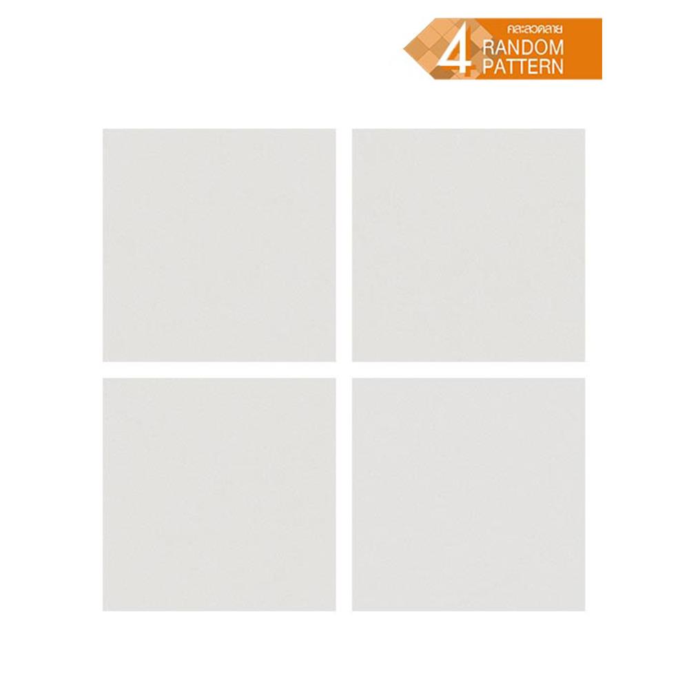 กระเบื้องพื้นพอร์ซเลน 60x60 ซม. CERGRES คาซเบกี ไลท์เกรย์ A 1.44 ตร.ม.