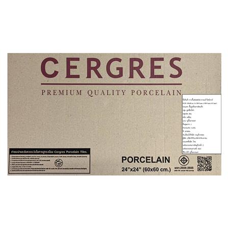 กระเบื้องพื้นพอร์ซเลน 60x60 ซม. CERGRES คาซเบกี ไลท์เกรย์ A 1.44 ตร.ม._8