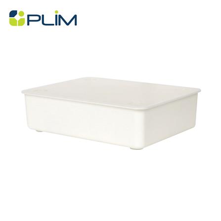 กล่องจัดเก็บกางเกงชั้นใน PLIM SIZE L สีขาว