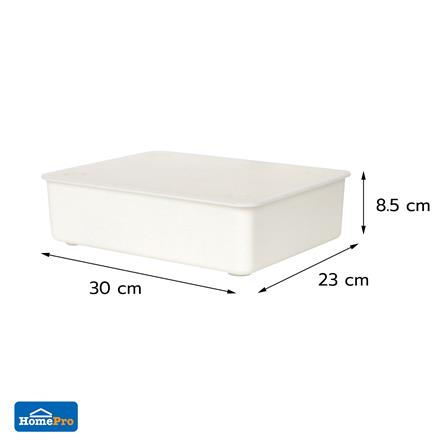 กล่องจัดเก็บกางเกงชั้นใน PLIM SIZE L สีขาว_4