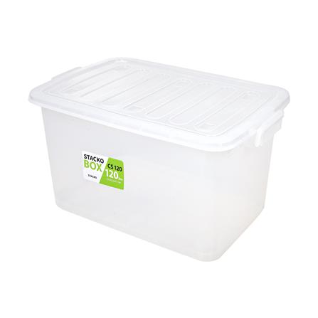 กล่องเก็บของ STACKO CS120L 79.5x52.6x42.7 ซม. สีใส