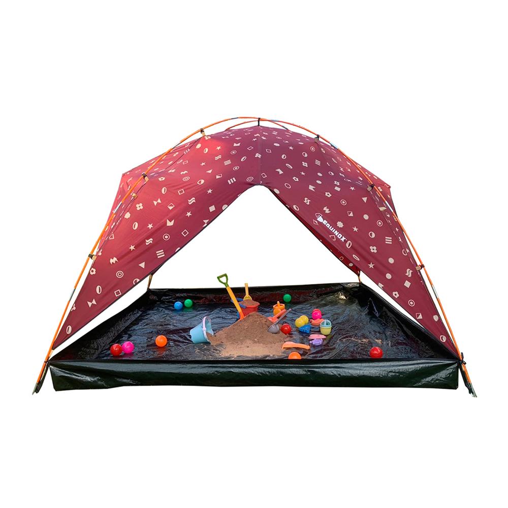 เต็นท์สนาม EQNOX ECO PLAY 3 สีแดง