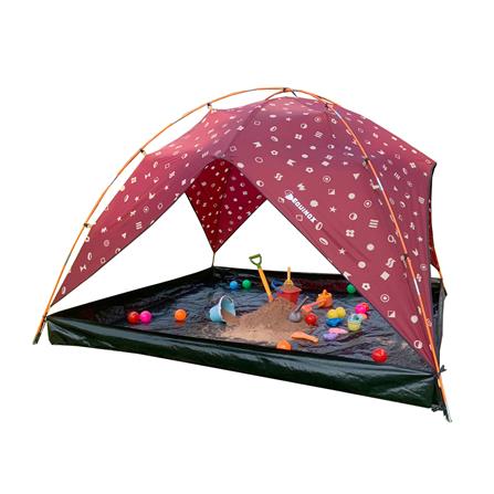 เต็นท์สนาม EQNOX ECO PLAY 3 สีแดง