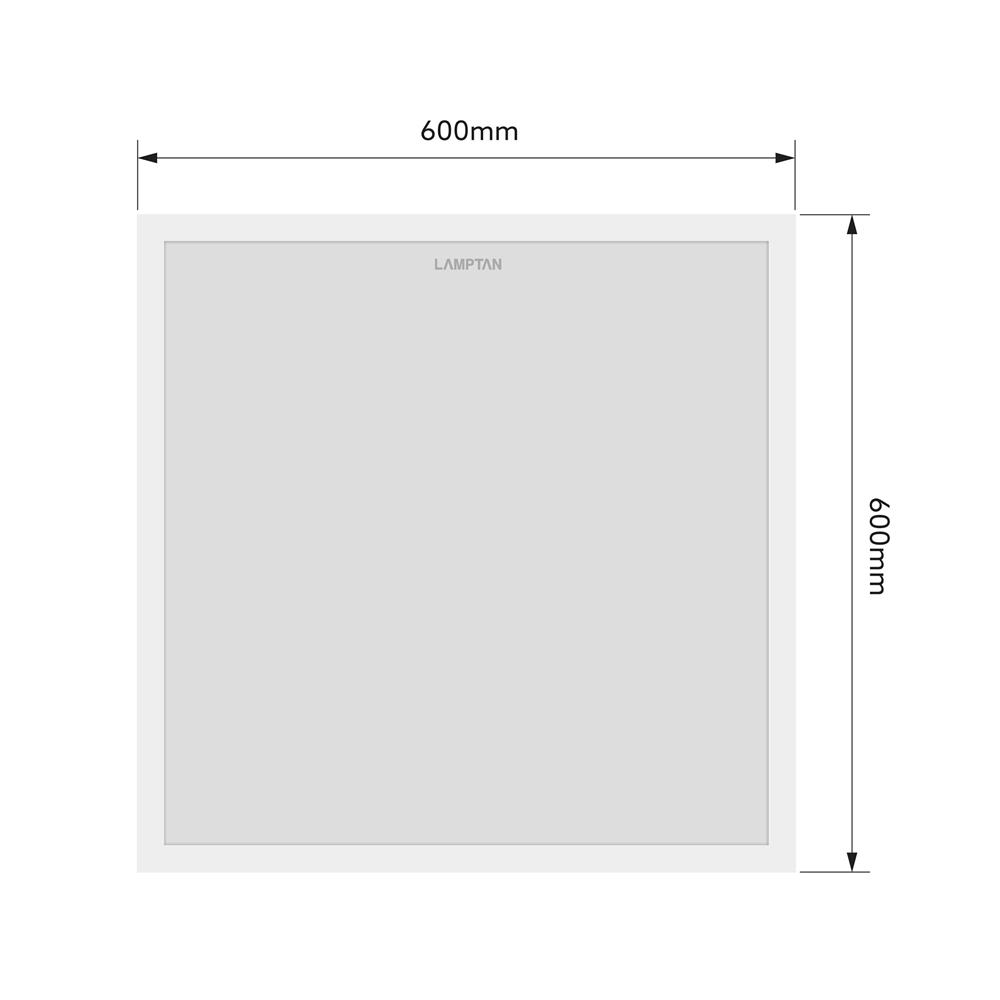 โคมฝังฝ้า LED LAMPTAN IFIT 60x60 ซม. 40 วัตต์ DAYLIGHT