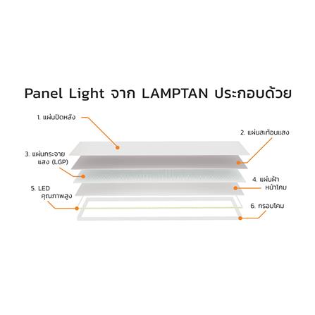 โคมฝังฝ้า LED LAMPTAN IFIT 30x120 ซม. 40 วัตต์ DAYLIGHT_5