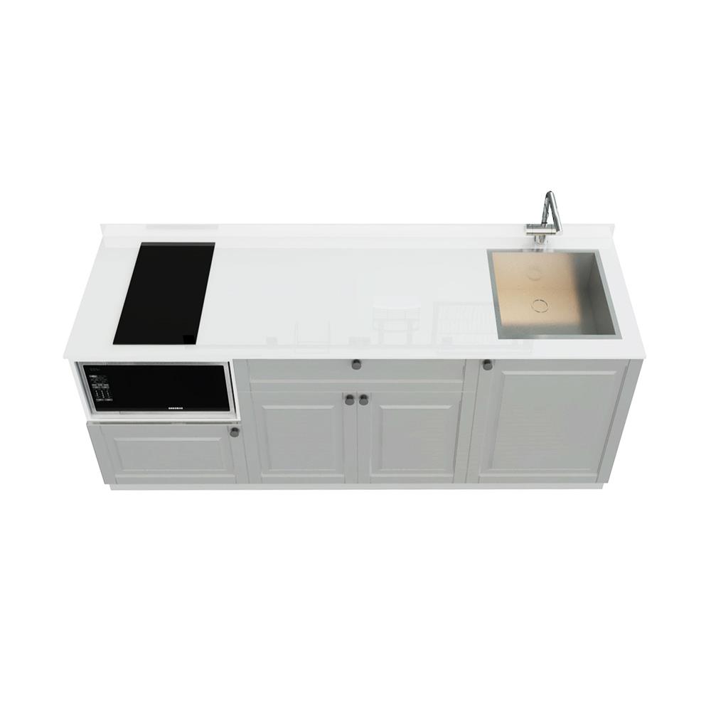 ครัวไม้สำเร็จ STARMARK ALICE_BASE_R 211 ซม.