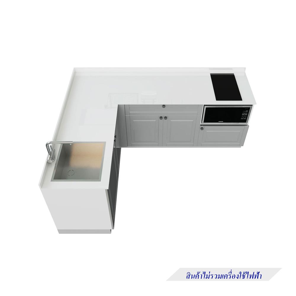 ครัวไม้สำเร็จ STARMARK ALICE_BASE_L_L 220 ซม.
