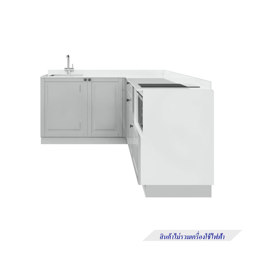 ครัวไม้สำเร็จ STARMARK ALICE_BASE_L_L 220 ซม.