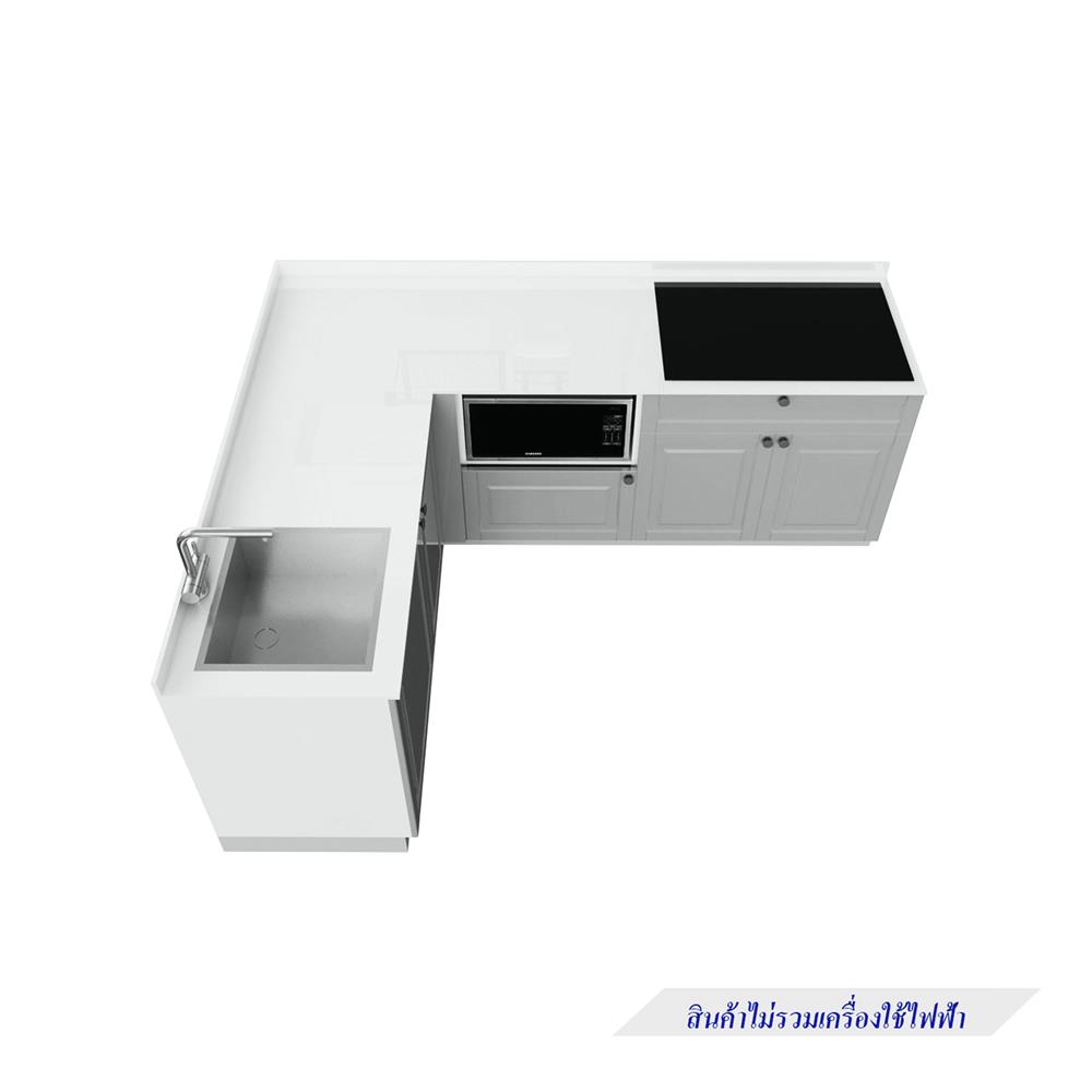 ครัวไม้สำเร็จ STARMARK ALICE_BASE_H_L_L 220 ซม.