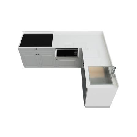 ครัวไม้สำเร็จ STARMARK ALICE_BASE_H_R_L 220 ซม._2