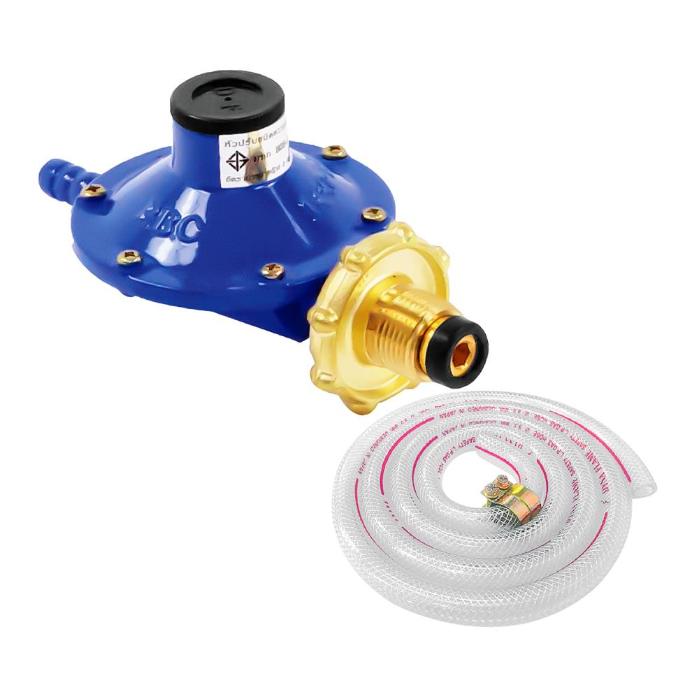 หัวปรับความดันต่ำเซฟตี้พร้อมสายแก๊ส DYNA HOME L-507-T