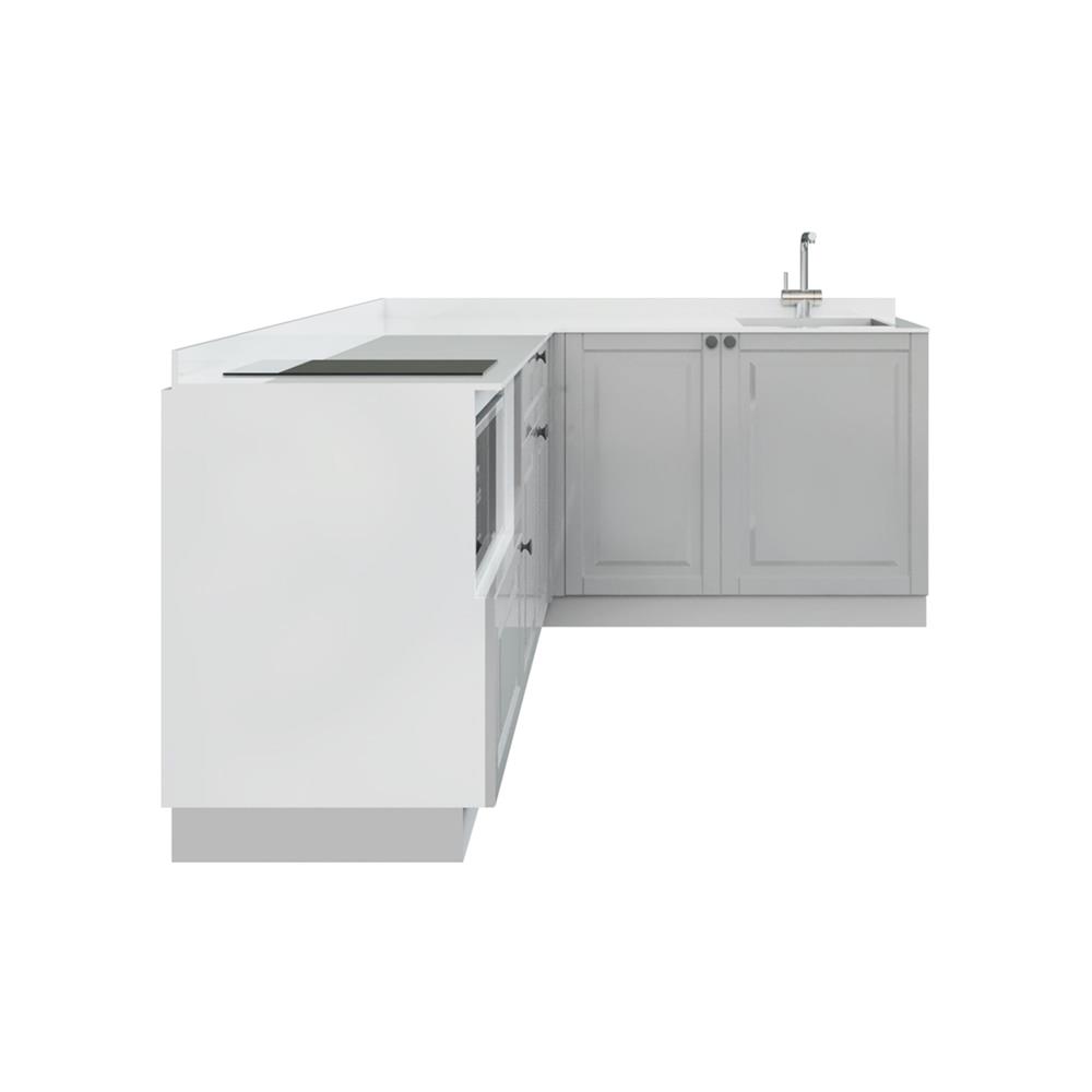 ครัวไม้สำเร็จ STARMARK ALICE_BASE_L_R 220 ซม.