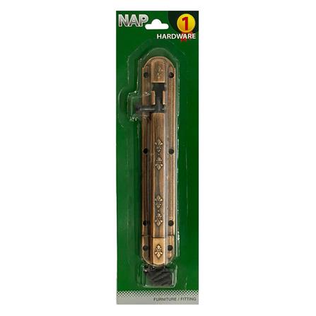 กลอนทั่วไป NAP 553 ลายลูกเสือ 6 นิ้ว สีทองแดงรมดำ_2