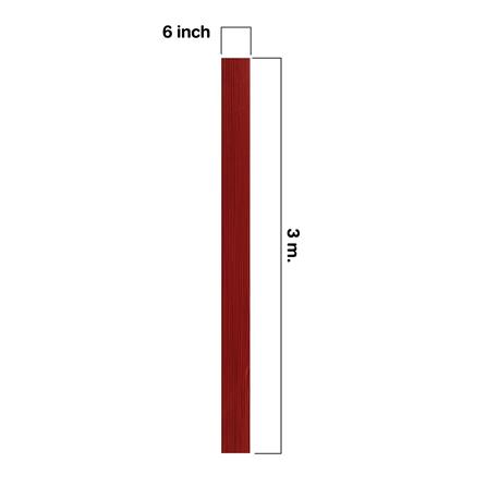 ไม้ฝา ตราเพชร 15x300x0.8 ซม. สีแดงทับทิม_5
