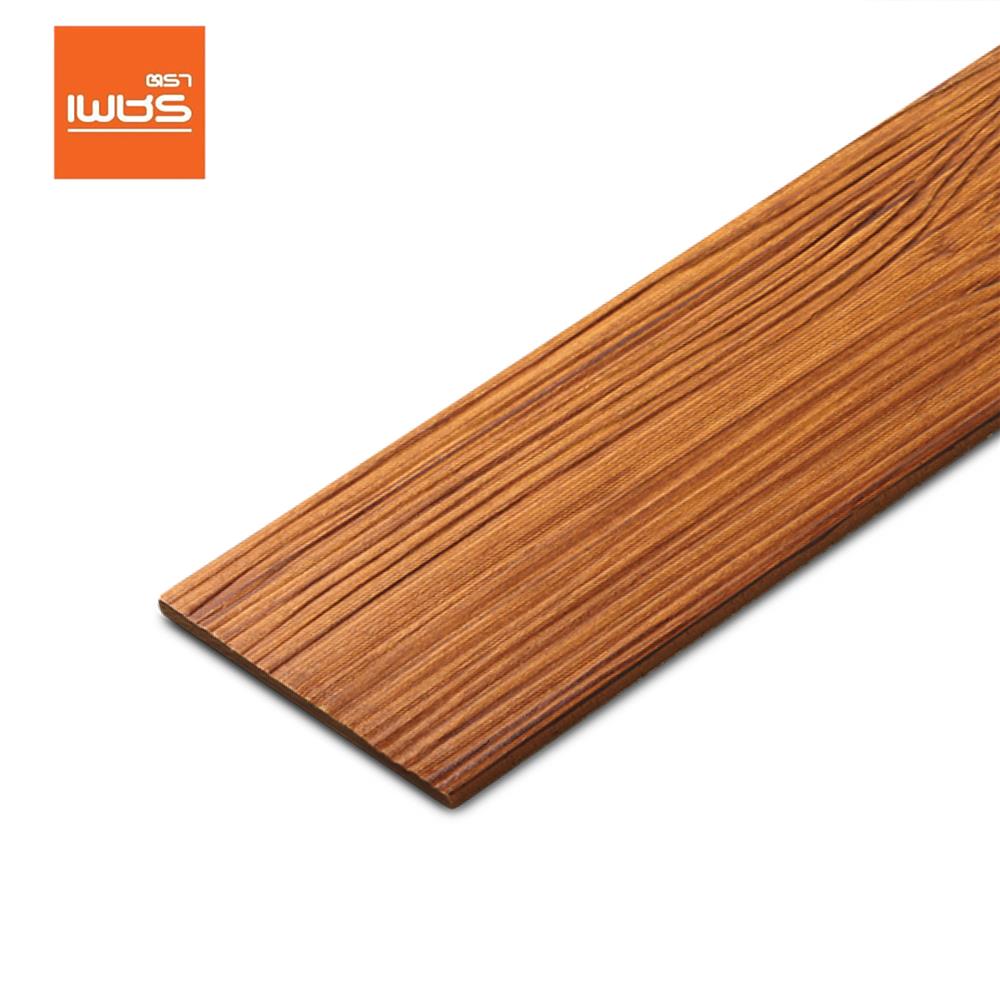 ไม้ฝา ตราเพชร 15x300x0.6 ซม. สีสักเศรษฐี